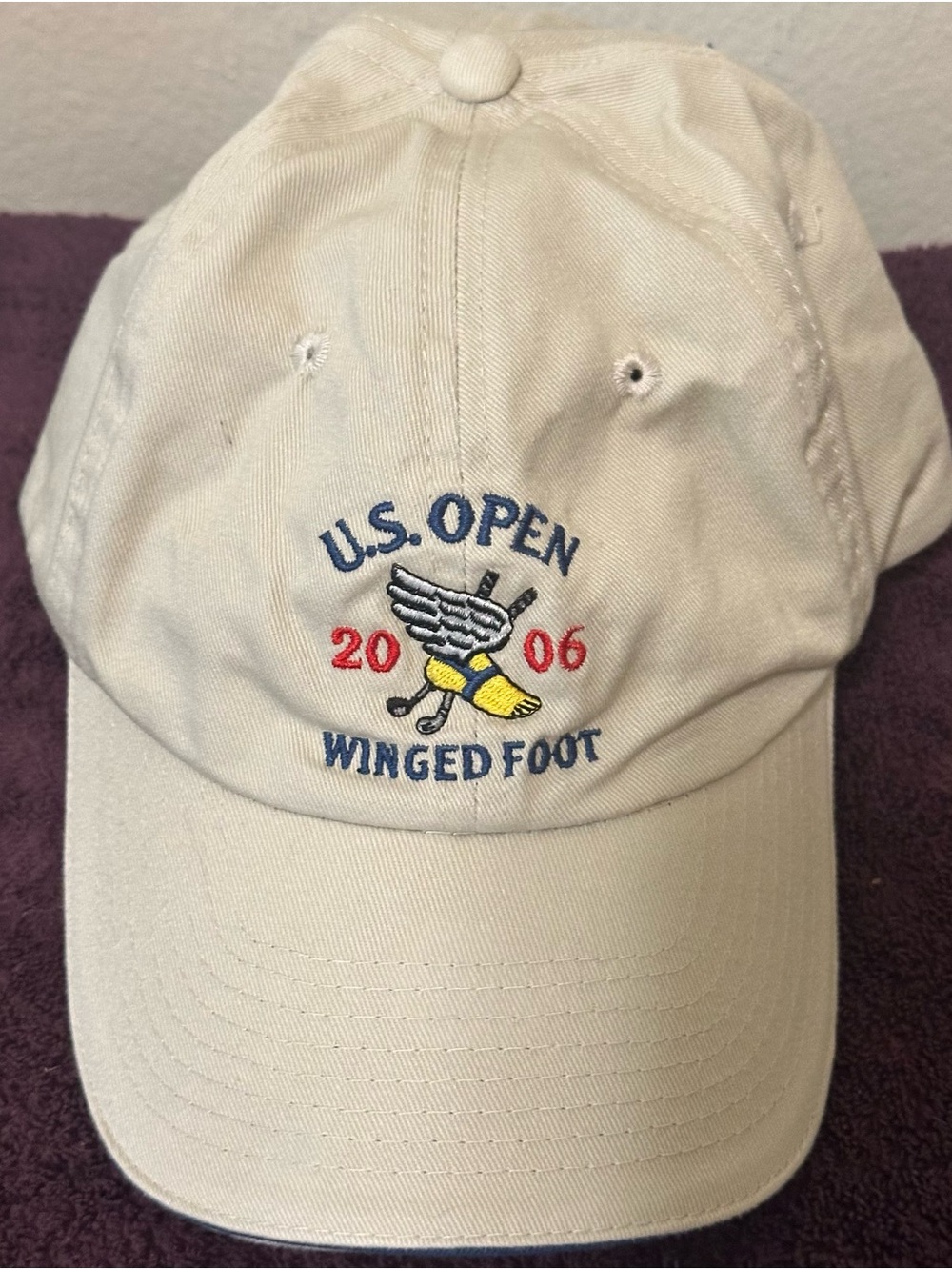 US Open 2006 Winged Foot Golf Hat - USGA Member Strapback Baseball Cap